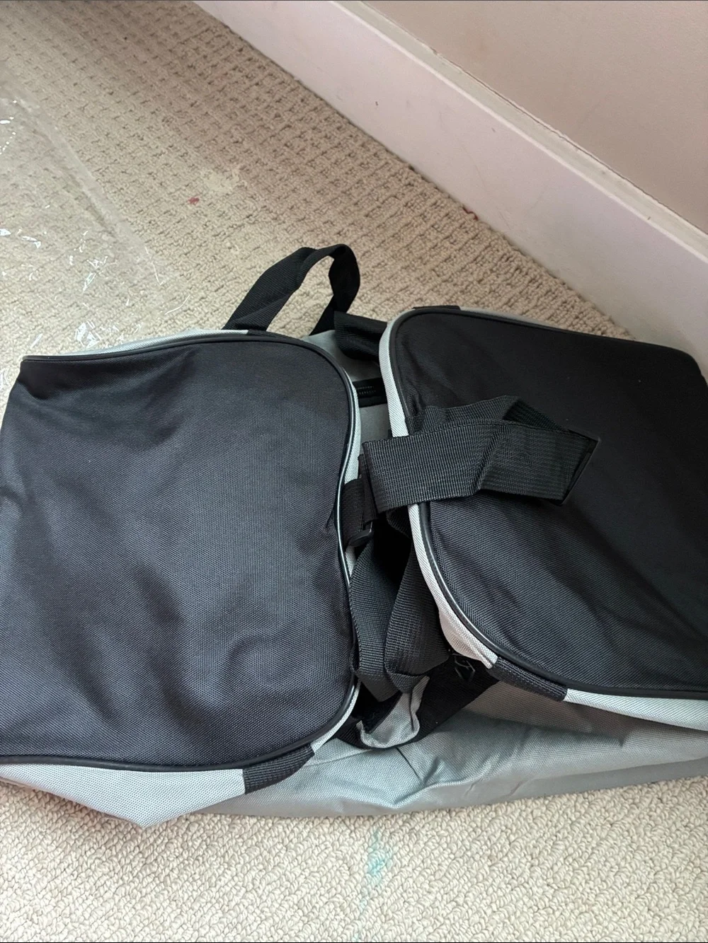 NWT Gearstrong Gym Bag Black Travel Duffel Bag